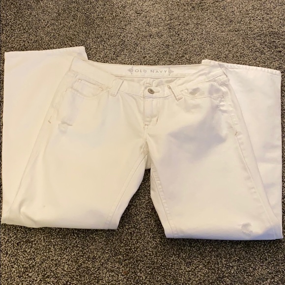 Old Navy White Jeans - Picture 7 of 8